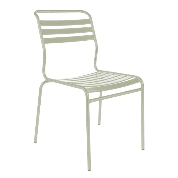 Schaffner Lättli-Stuhl Säntis ohne Armlehnen Pastellgrün-Pastellgrün