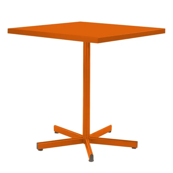 Schaffner Metalltisch Basic Color 70x70 cm Orange