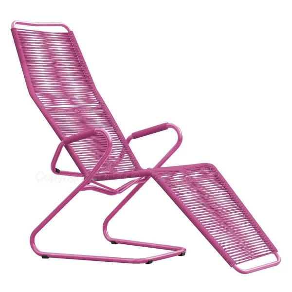 Schaffner Liegestuhl Bodensee Pink-Pink